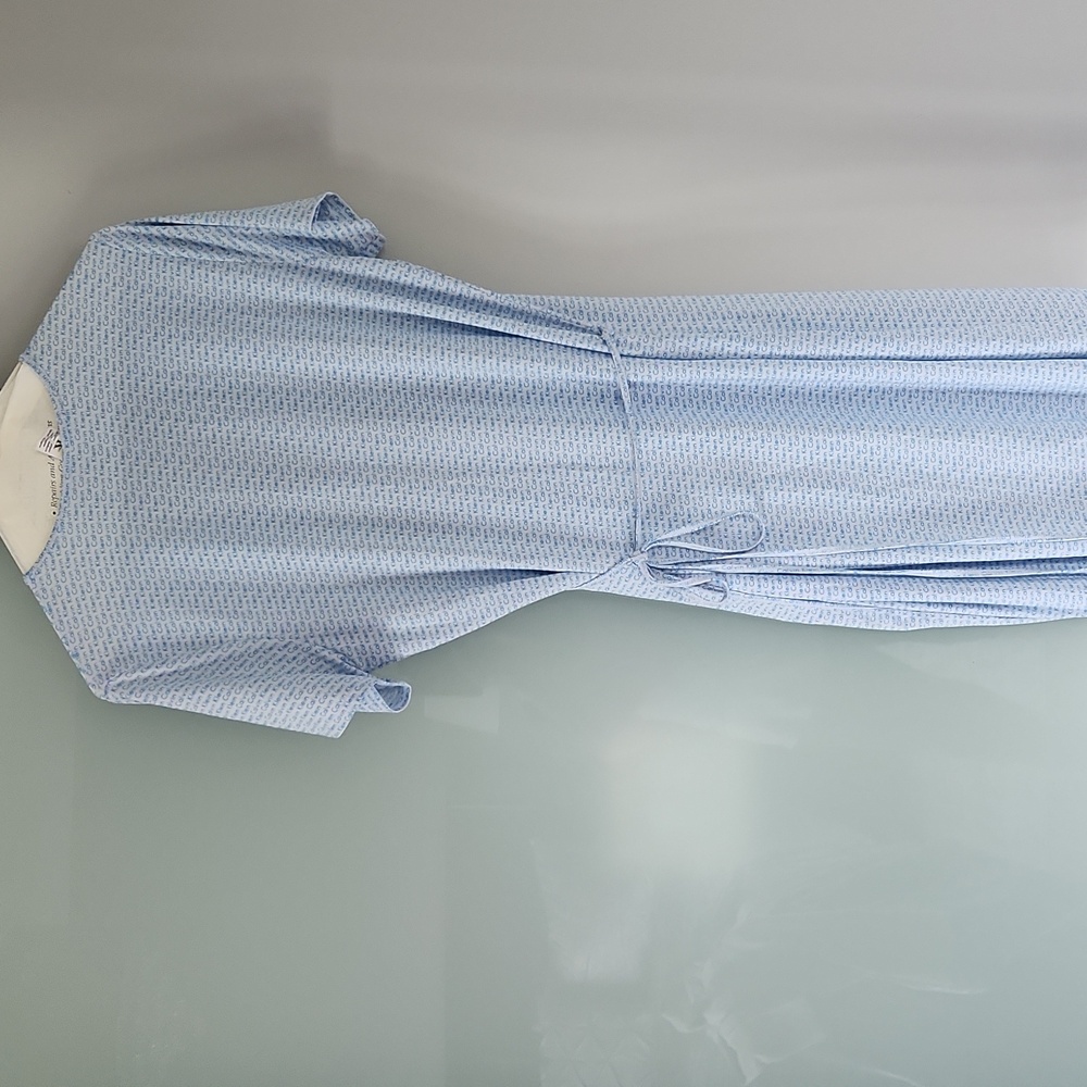Calvin Klein Size M Blue Coverup - Picture 3 of 4